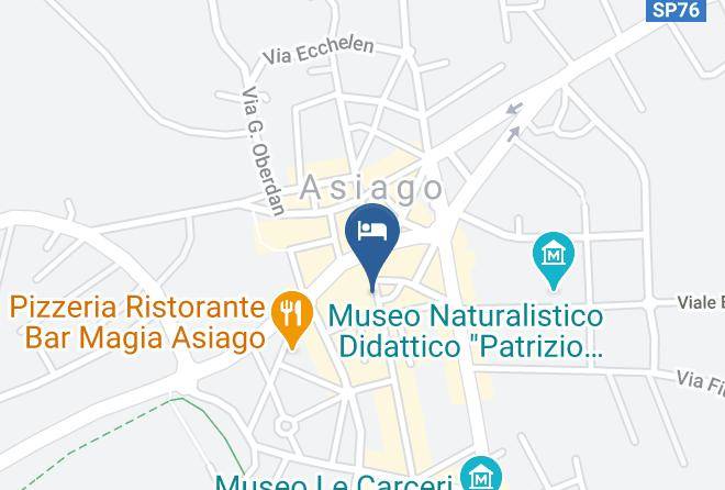 Vicenza - Hotel Croce Bianca Maps