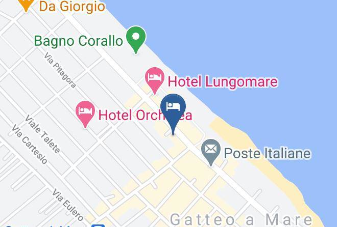 Forli - Hotel Croce Di Malta Maps