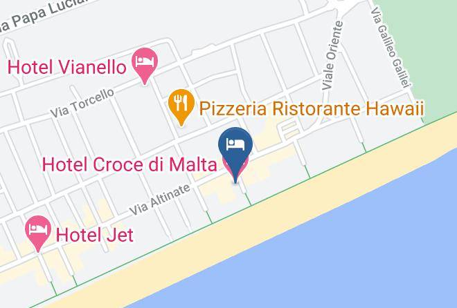 Venice - Hotel Croce Di Malta Maps