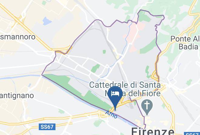 Florence - Hotel Crocini Maps