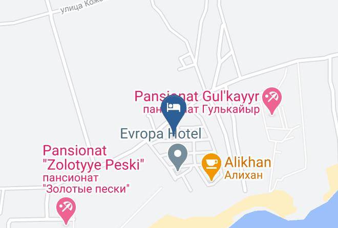 Ysyk Kol Region - Hotel Crocus Maps