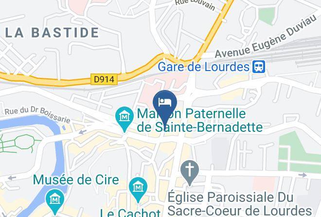 Hautes Pyrenees - Hotel Croix Des Nordistes Maps