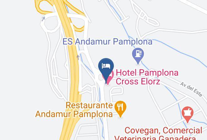 Navarra - Hotel Cross Elorz Maps