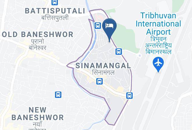 Kathmandu - Hotel Crossroad Maps
