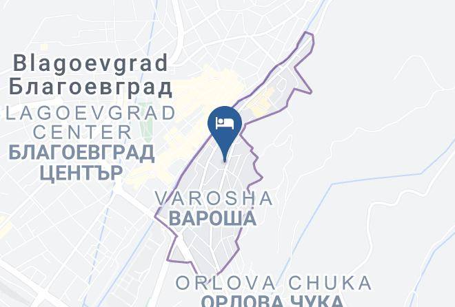 Blagoevgrad - Hotel Crown Maps