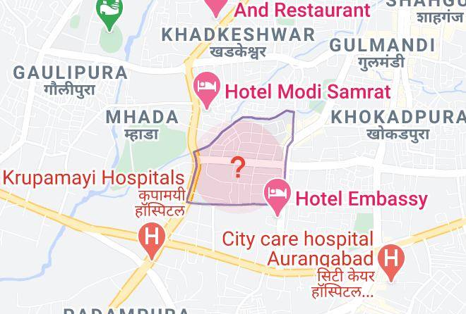 Aurangabad - Hotel Vishwa Chakra Maps