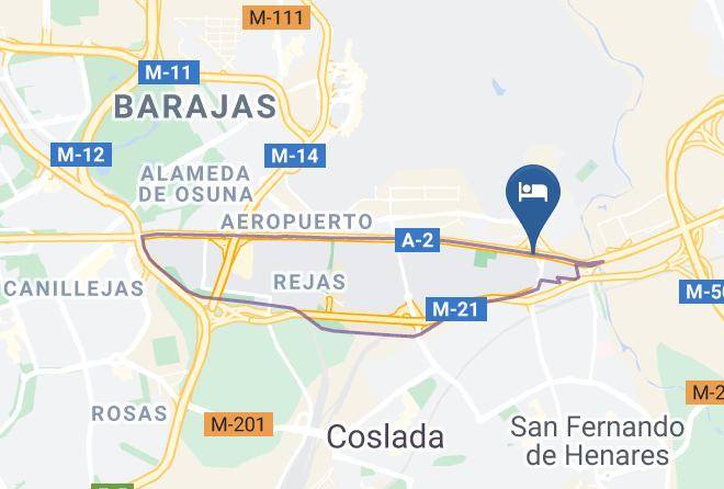 Madrid - Crowne Plaza Madrid Airport Maps