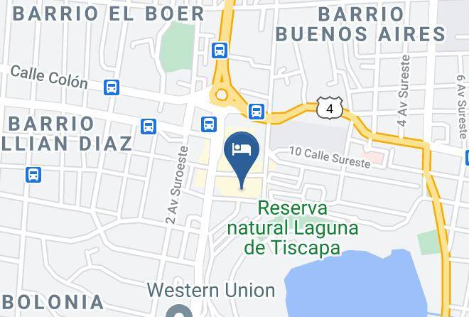 Managua - Hotel Crowne Plaza Managua Maps