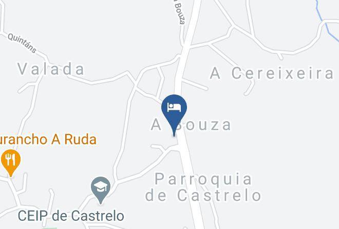 Pontevedra - Hotel Cruceiro Maps