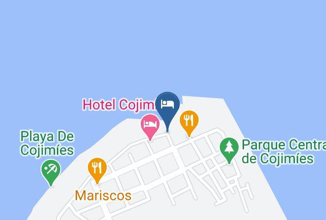 Pedernales - Hotel Crucero Maps
