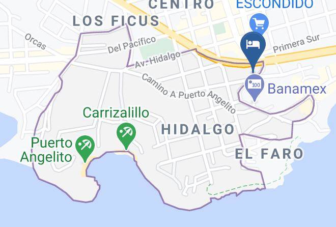 San Pedro Mixtepec Distrito 22 - Hotel Crucero Maps