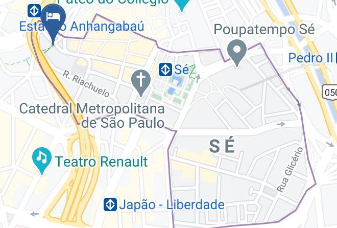 Sao Paulo Se - Hotel Cruz De Malta Maps