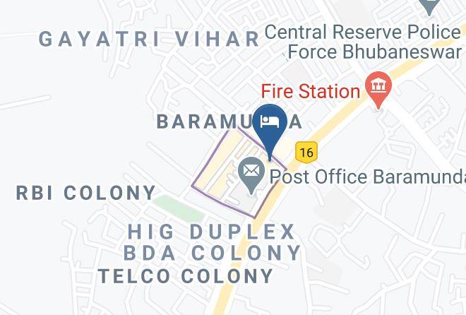 Bhubaneshwar - Hotel Crystal Maps