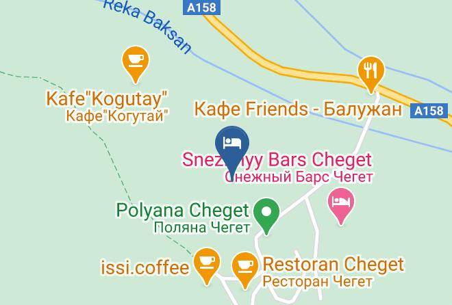 Elbrussky District - Hotel Crystal Maps