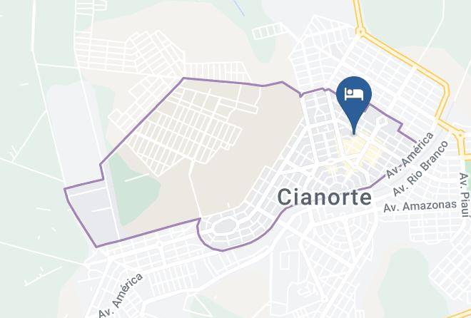Cianorte - Hotel Cianorte Diamond Maps