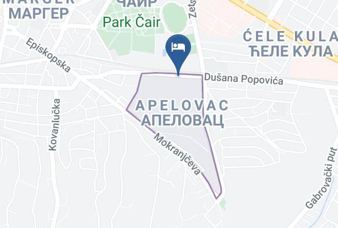 Nisava District - Hotel Crystal Ice Nis Maps