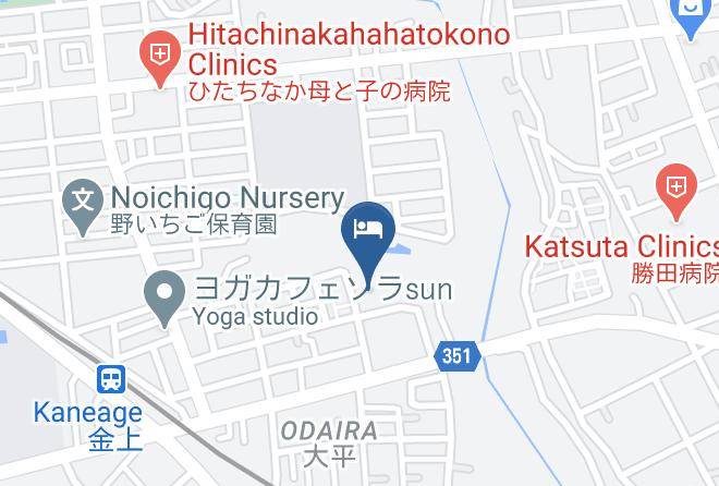 Hitachinaka City - Hotel Crystal Palace Hitachinaka Maps