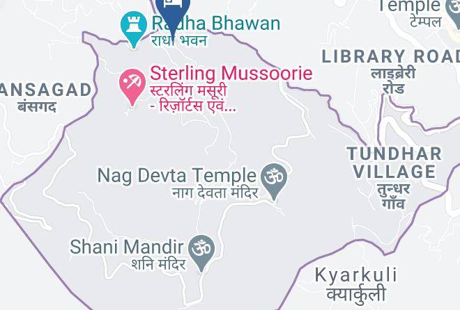 Mussoorie - Hotel Crystal Palace Mussoorie By Sea Hawk Maps