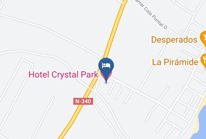 Castellon - Hotel Crystal Park Vinaros Maps