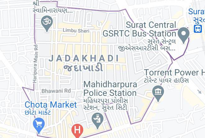 Surat - Hotel Crystal Maps