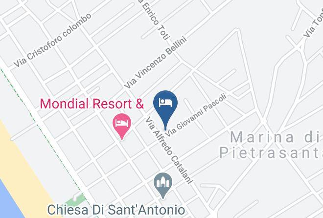 Lucca - Hotel Crystal Versilia Maps