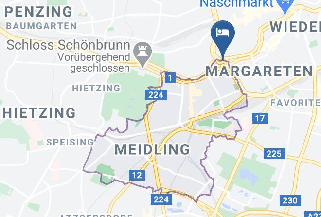 Vienna Meidling - Hotel Cryston Maps