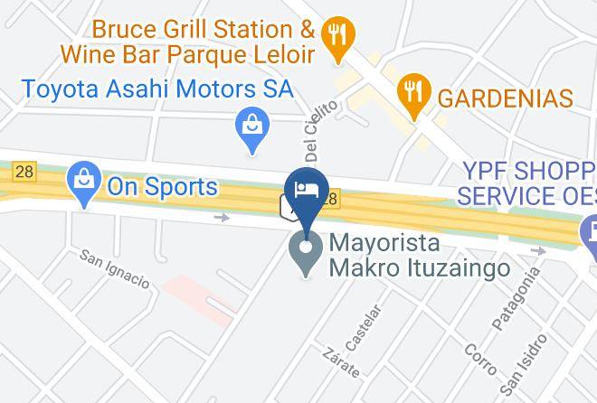 Ituzaingo - Hotel Css Maps