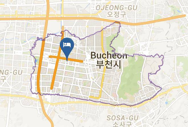 Bucheonsi - Hotel Ct Maps
