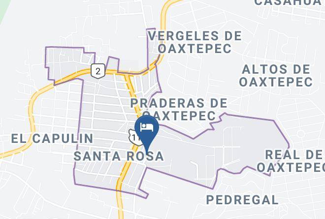 Yautepec - Hotel Cuarzo Blanco Maps