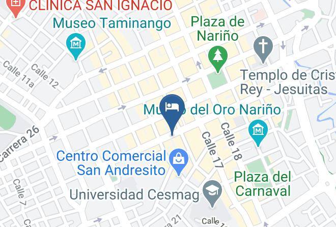 Pasto - Hotel Cuellars Maps