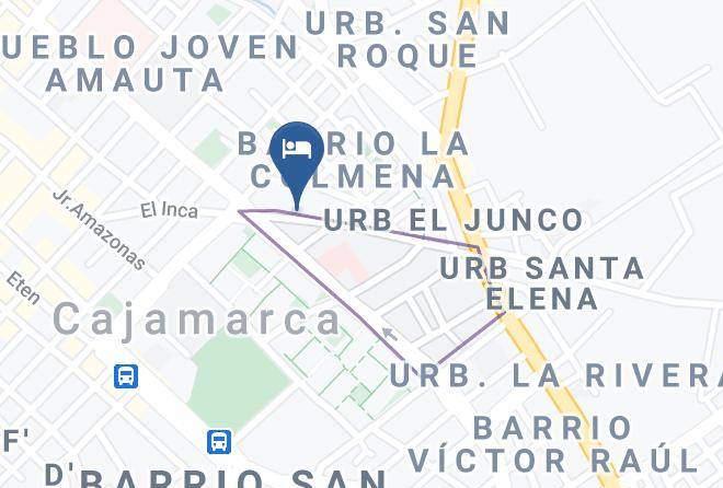 Cajamarca - Hotel Cuenca Maps