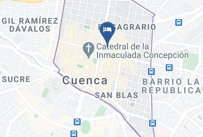 Hotel Cuenca Map