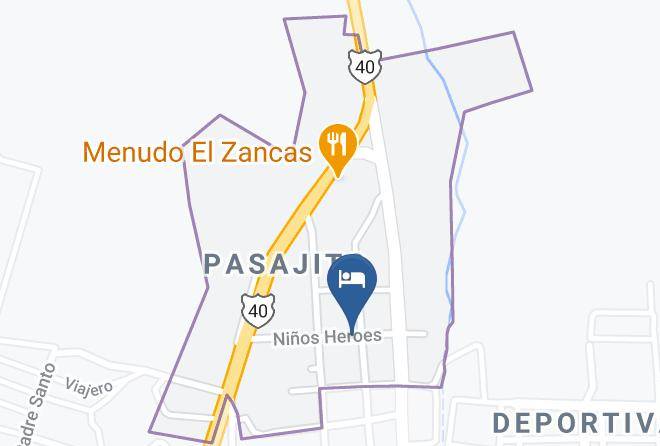 Cuencame - Hotel Cuencame Maps