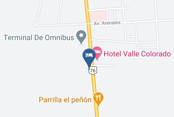 Coronel Felipe Varela - Hotel Cuesta De Miranda Maps