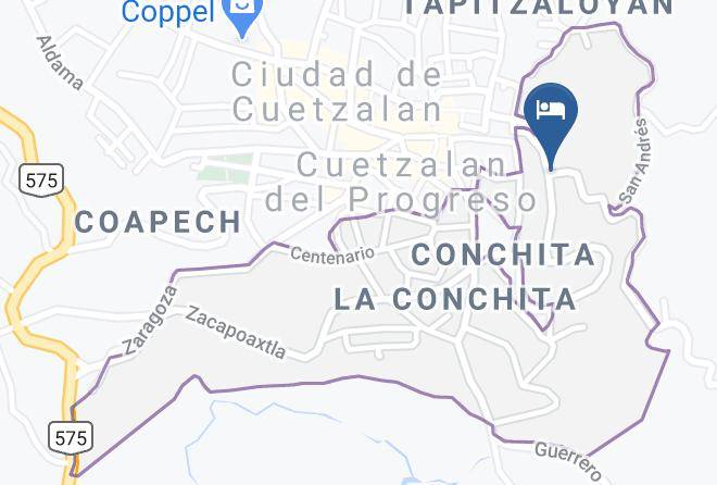 Cuetzalan Del Progreso - Hotel Cuetzalan Maps