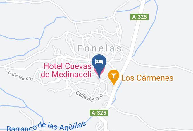 Granada - Hotel Cuevas De Medinaceli Maps