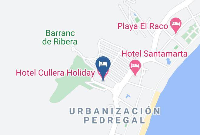 Hotel Cullera Holiday Map