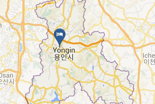 Cheoinguyonginsi - Hotel Cullinan Yongin Maps