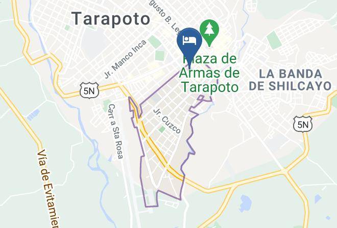 Tarapoto - Hotel Cumbaza Maps