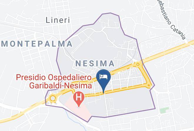 Catania - Hotel Cuore Di Nesima Maps