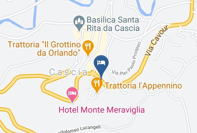 Perugia - Hotel Cursula Maps