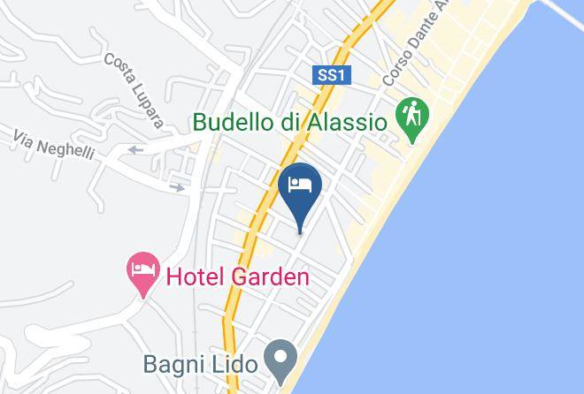 Savona - Hotel Curtis Centrale Maps