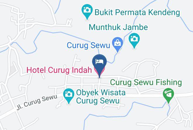 Kendal Regency - Hotel Curug Indah Maps
