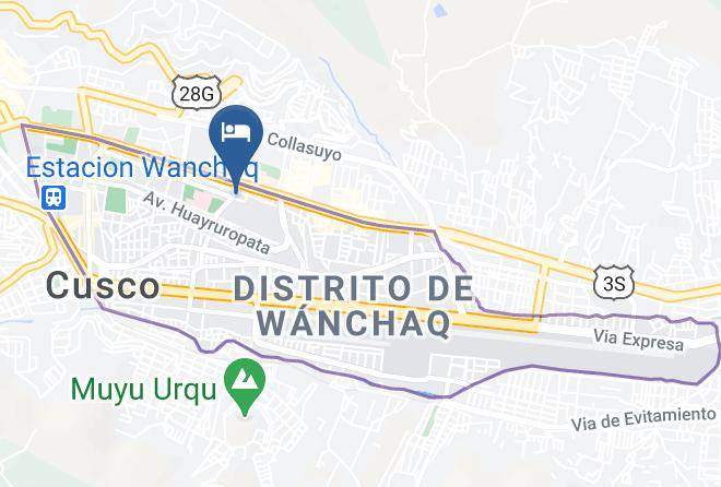 Wanchaq - Hotel Cusco Dreams Maps