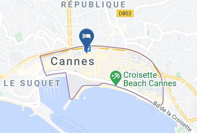 Maritime Alps - Hotel Cybelle Maps