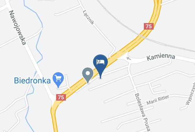 Nowy Sacz - Hotel Cynamon Maps