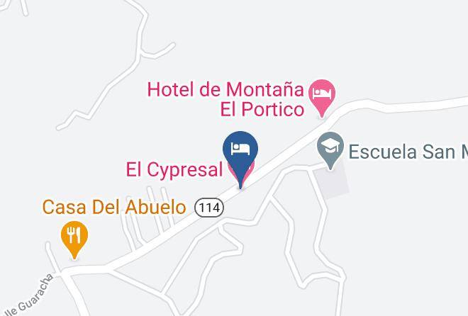 Barva - Hotel Cypresal Maps