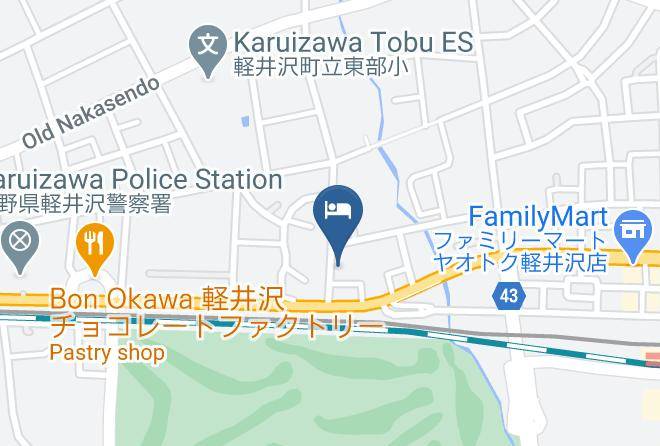 Karuizawa Townkitasaku District - Hotel Cypress Karuizawa Maps