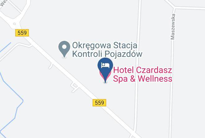 Plock - Hotel Czardasz Spa & Wellness Maps