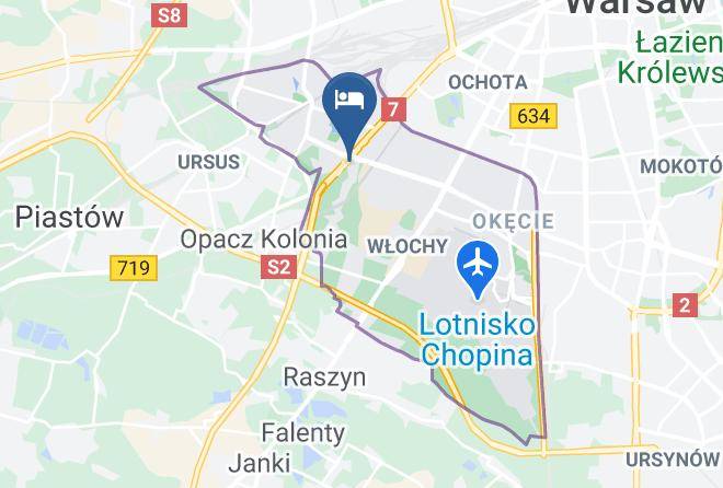 Warsaw - Hotel Czerniewski Maps